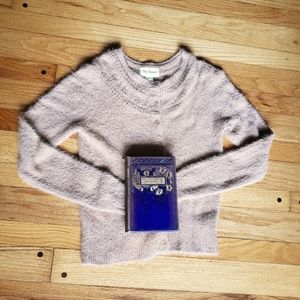 Peachy Nude Cardigan Anthropologie - small